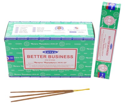 Satya Better Business Räucherstäbchen   Erfolg, Klarheit & Positive Energie