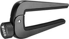 Wide Guitar Capo for Acoustic Classical Electric Guitar Bass Banjo Ukulele Black