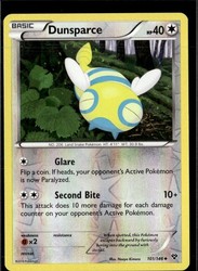 Dunsparce 101/146 Reverse Holo XY Base Set