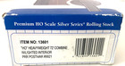 Bachmann Ho Heavyweight 72' Combine lighted interior Pennslyvania 9921 New 13601 — photo 2