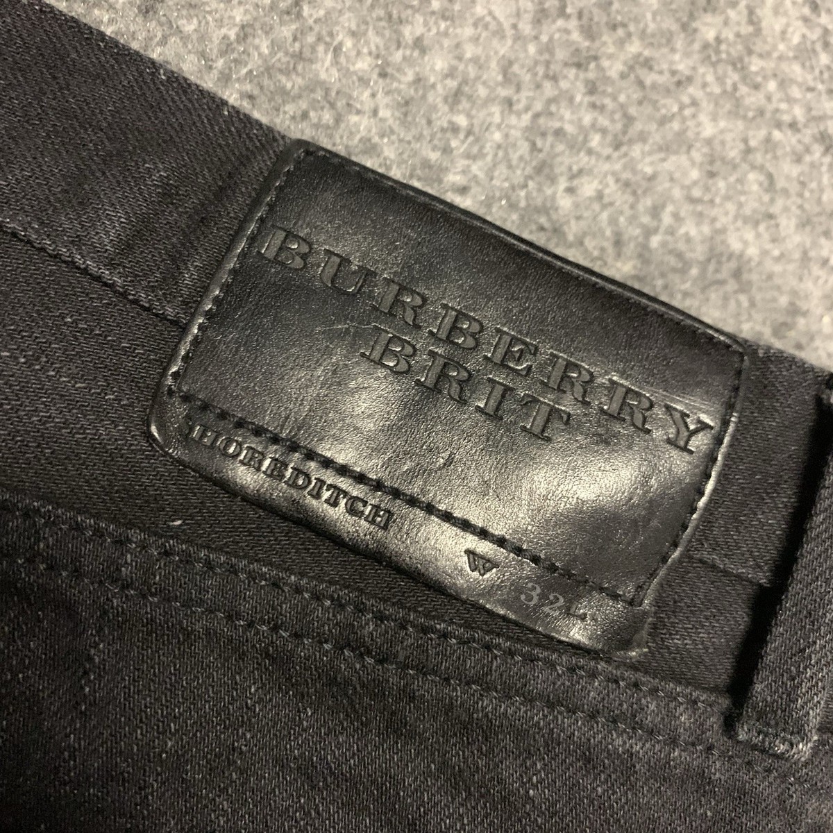 パンツ BURBERRY fade black denim Burberry Men's Faded Canvas Workwear Pants | Neiman Marcus