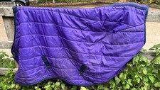 Purple Quilted Stable Rug 5’6”Horse Rug / Sheet