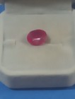 NATURAL EARTH MINED GGL CERTIFIED GEM TESTED HEATED OVAL RED RUBY 6.82 CTS. — photo 2