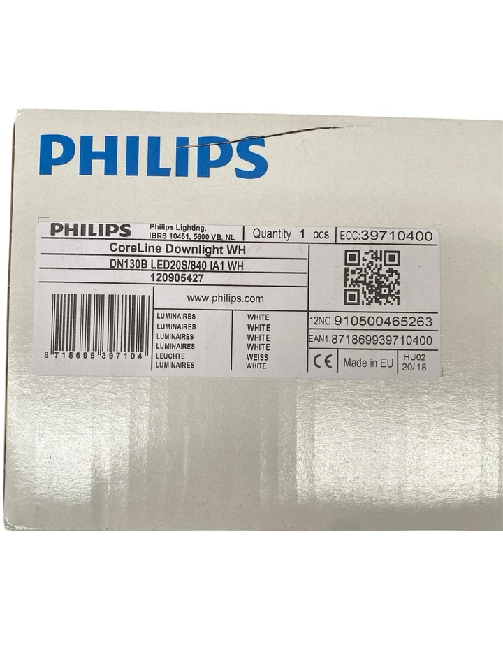 Plafoniera LED INCASSO PHILIPS BIANCA core Line DN130B Led20s/840 - Immagine 3 di 4