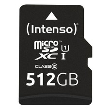 Intenso Speicherkarte microSDXC-Card PREMIUM, 512 GB, 1 St.