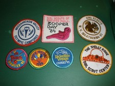 7 Vintage Girl Scouts Patches 1984-90s See Photos