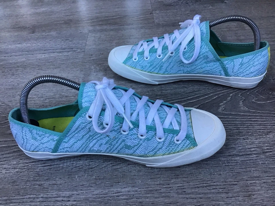 Kate Spade Saturday x PF Flyers Aqua Zapatillas bajas con cordones para mujer talla 9 EE. UU. Foto 4 de 4