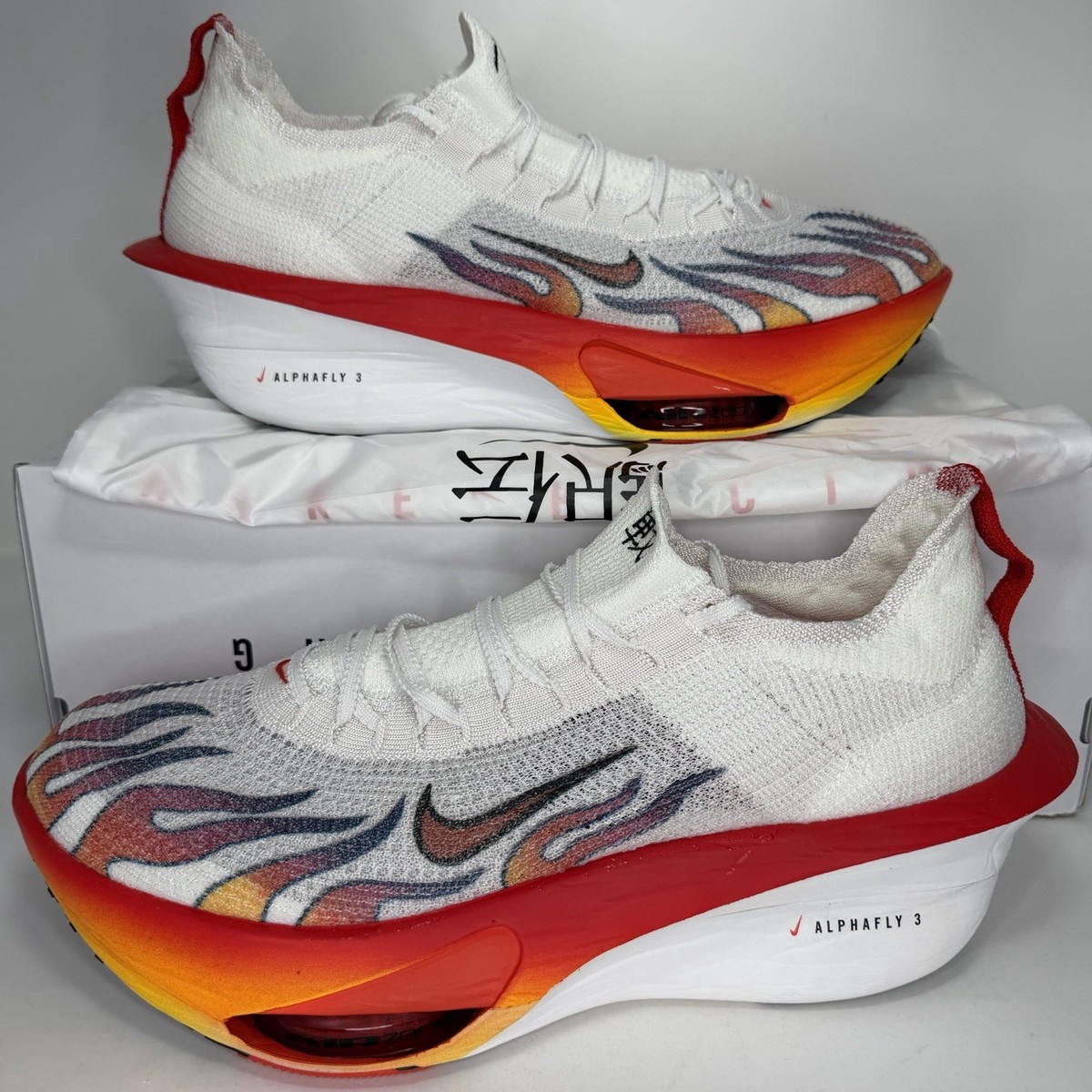 Nike Air Zoom AlphaFly Next% 3 PRM Ekiden Pack Habanero Size 14