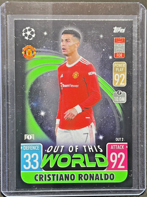 2021-22 Topps Match Attax UCL Extra - Out of this World Cristiano Ronaldo #OUT 2