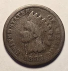 New Listing1885 Indian Head Cent 1c Circulated Penny Semi-key - Good Details, Scratches