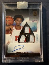 2024 Topps 3 Rookie 3 Patch player-worn w/ On-Card Auto Julian Phillips RC #3/25