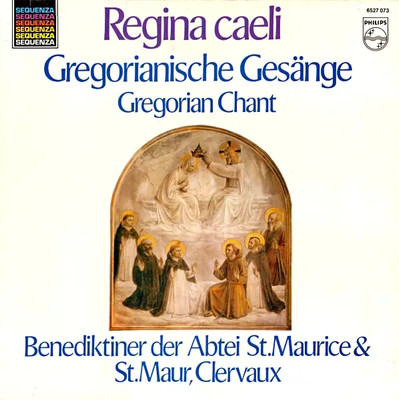 LP Regina Caeli Gregorianische Gesänge   Gregorian Chants NEAR MINT Philips