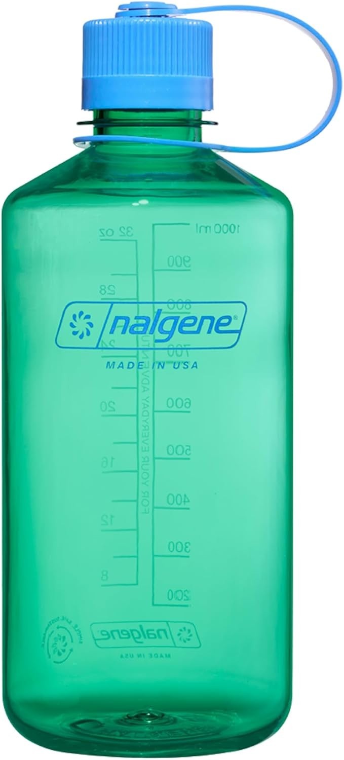 Nalgene 32oz Narrow Mouth Water Bottle BPA-Free Leak Proof NEW USA Made