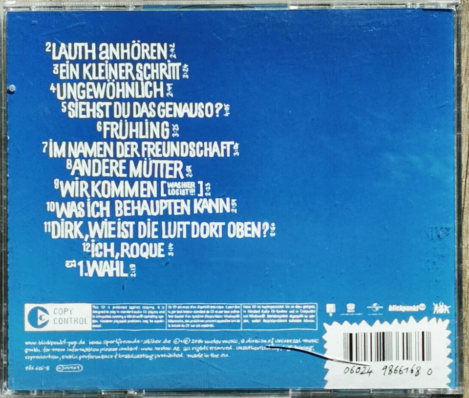 Sportfreunde Stiller - Burli (13 Track CD Album) 2004 - Bild 2 von 3