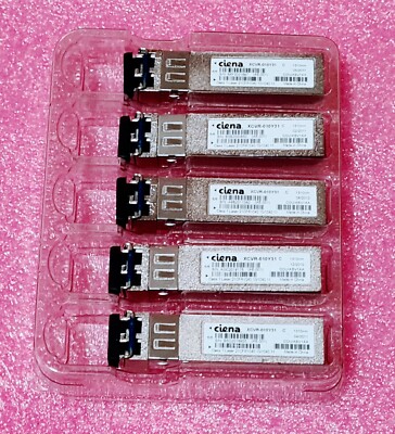 Genuine Ciena XCVR-010Y31 Ethernet 1000Base-LX LC 10Km 1310nm SFP Transceiver