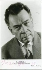 Ewald Balser autograph German FILM ACTOR signed photo