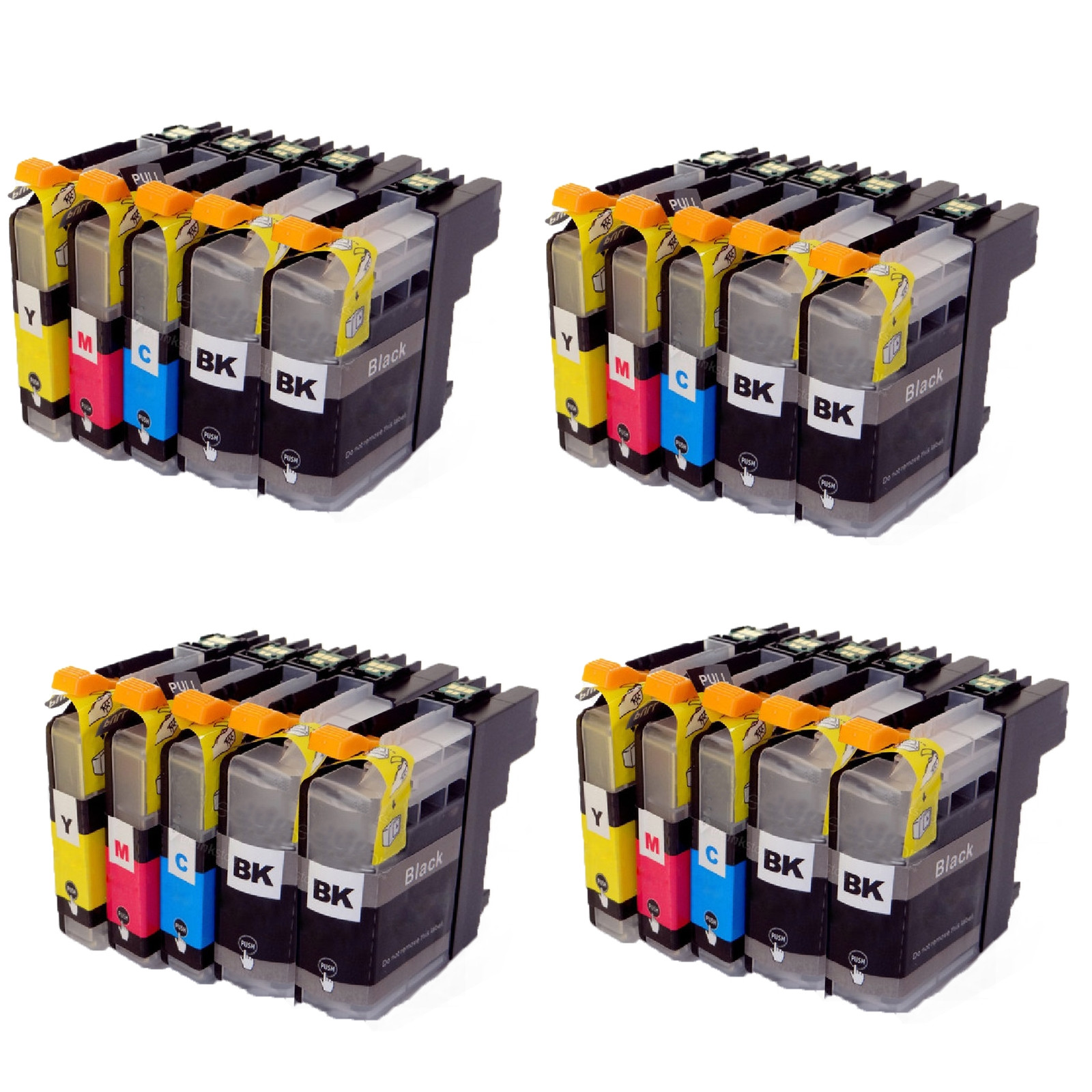 6 Cartucce LC203XL Compatibili Per Brother MFC-J480 J880 J680 – C M Y