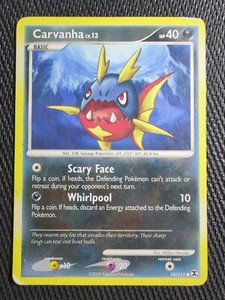 Pokémon TCG Carvanha Rising Rivals 58 Regular Common