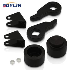 3 Front 2 Rear Black Leveling Lift Kit Shock Extender For 2003-2010 Hummer H2