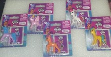 Hasbro My Little Pony Mini w/Bonus Card Complete Set Of 5, New On Card