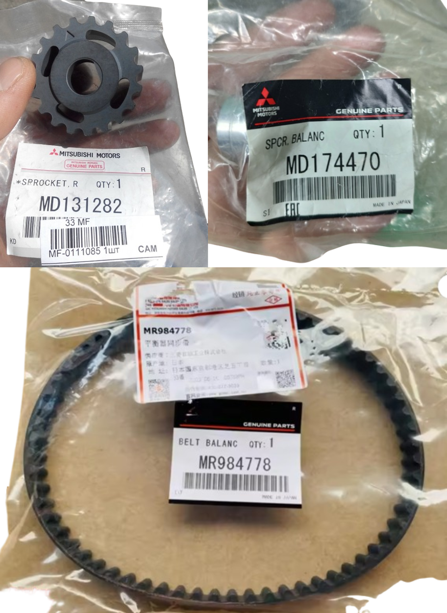 Mitsubishi Lancer Evolution Timing Belt Kit MR984778 MD174470