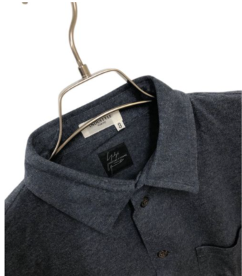 Yohji Yamamoto Long Sleeve Shirt COSTUME D'HOMME Indigo Size XL