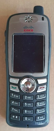 6X Cisco IP Phone 7921 CP-7921G-E P/N: 74-4955-04 Mobilteil mit Gebrauchsspuren - Bild 3 von 11