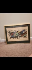 Joan Miro Star Scene Original Lithograph With COA
