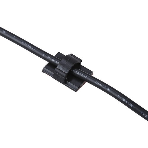 Lot of 20 Self-Adhesive Wire Tie Cable Clamp Clip Holder For Car Dash Camera - Photo 3/7