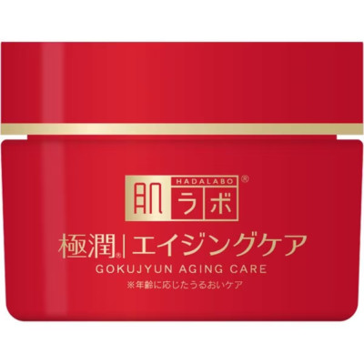 Hadalabo Gokujyun Aging Care Cream, 1.76 oz (50 g) From Japan