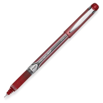 28803 Pilot Precise Grip Needle Rollerball Pen, Red, Ex Fine