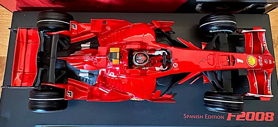 Ferrari F2008 - GP Spain - K. Raikkonen - Hot Wheels 1:18 Limited Spanish Edit. - Immagine 4 di 4