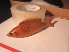 DICK DON TRUDELL  ICE  FISHING SPEARING DECOY CONTEMPORARY XMAS ORNAMENT 90 A2