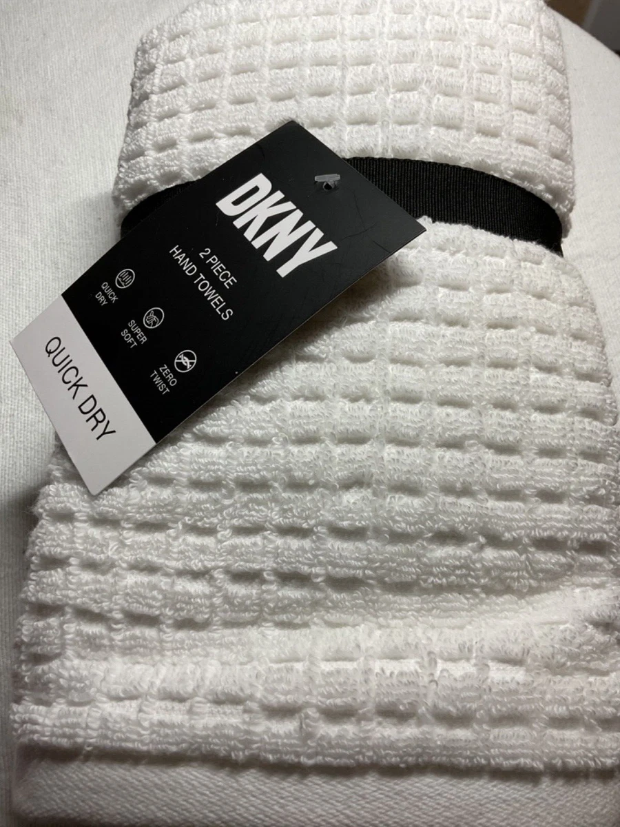 Dkny Quick Dry 6-Piece Towel Set - White