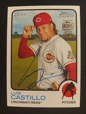 2024 Topps Archives Signature Series Auto Autograph Luis Castillo /27