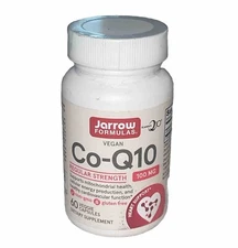 Jarrow Formulas Began Co-Q10 Regular Strength 100 mg 60 Veg Caps Supplement 