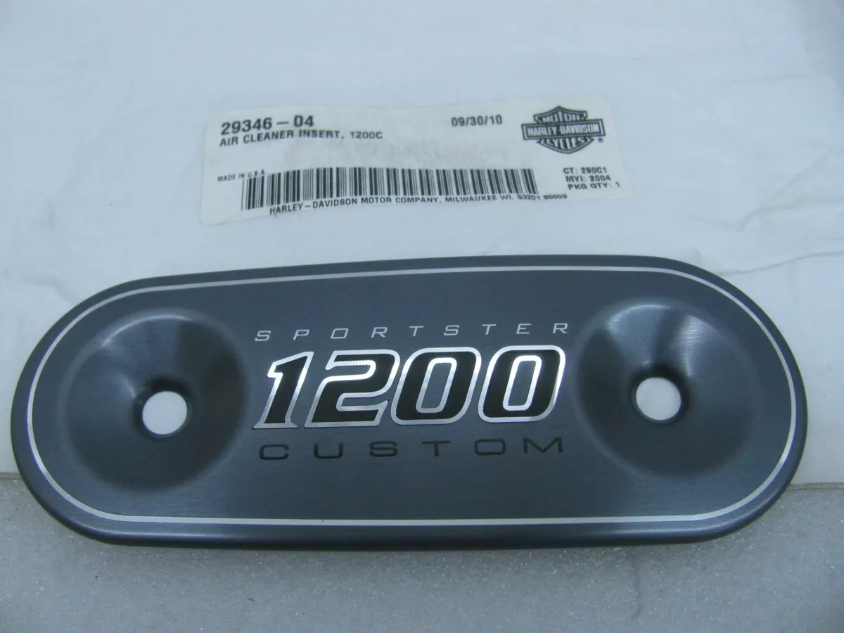 Sportster 1200 air cleaner cover deals