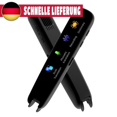 Abroad Dictionary Pen Recording Scan Translation Pen for Study Bussiness Travel