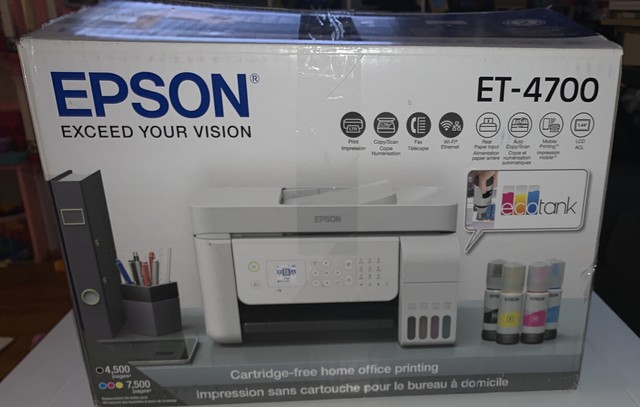 Epson EcoTank ET-4700 All-in-One Supertank Printer for sale online | eBay