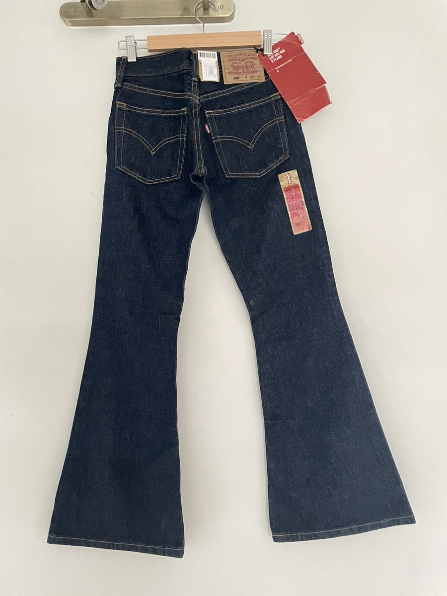 Levis 450 flared low rise jeans size 25 inseam 30 NEW