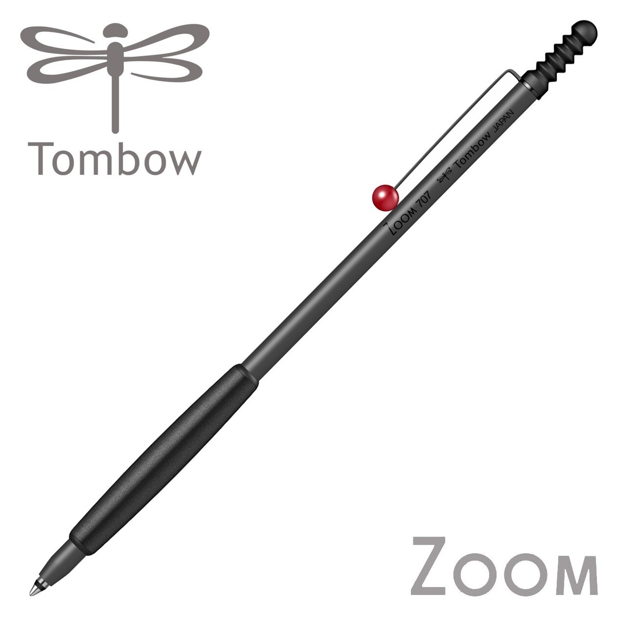 TOMBOW ZOOM 707 MoMA Ultra-Thin Ball Point Pen 0.7mm Made in