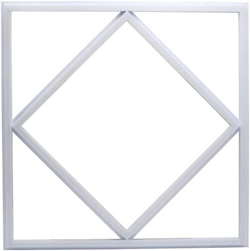 LED PANEL LIGHT 600X600MM DIAMOND Lattice 72W FRAME BORDER EDGE LIGHTS 6500K - Picture 2 of 7