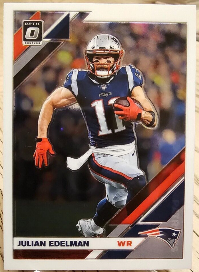 2019 Panini Donruss Optic Julian Edelman #64 New England Patriots