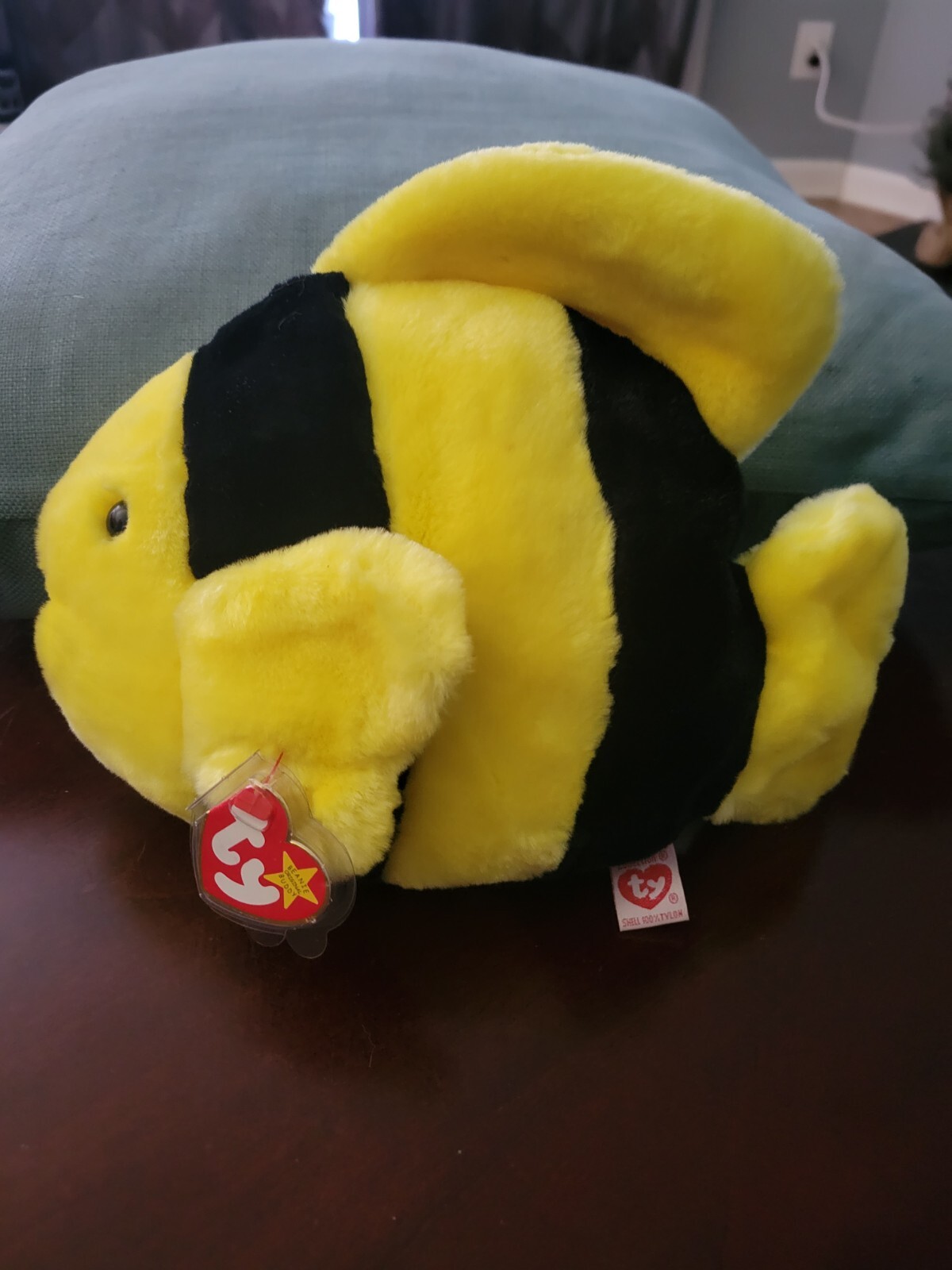 TY Beanie Babies Baby Buddy Collection Bubbles The Fish New Mint Tags