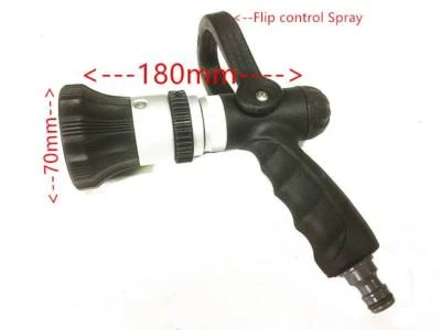 Fire Hose Nozzle Water Pressure Sprayer Tools Garden