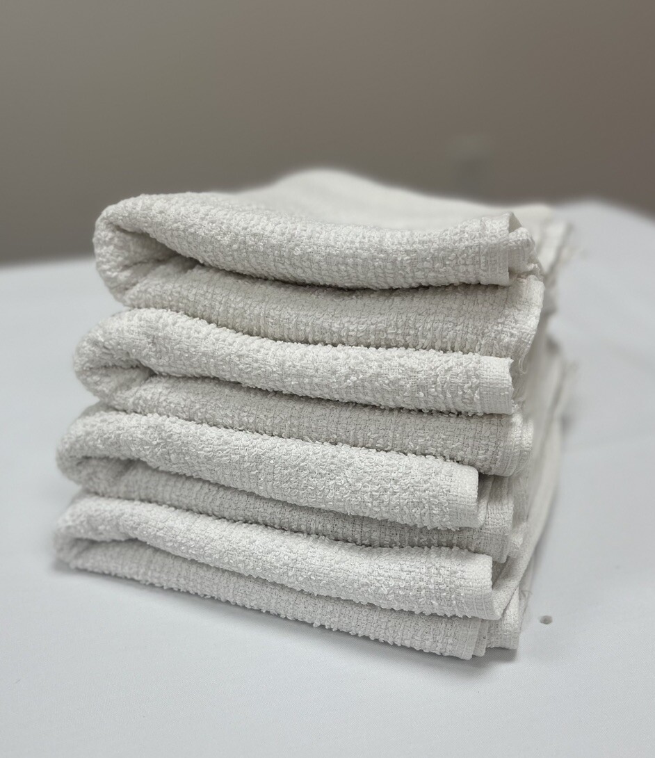 12 Pack White Bar Mops 16x29 32 oz/dz- New