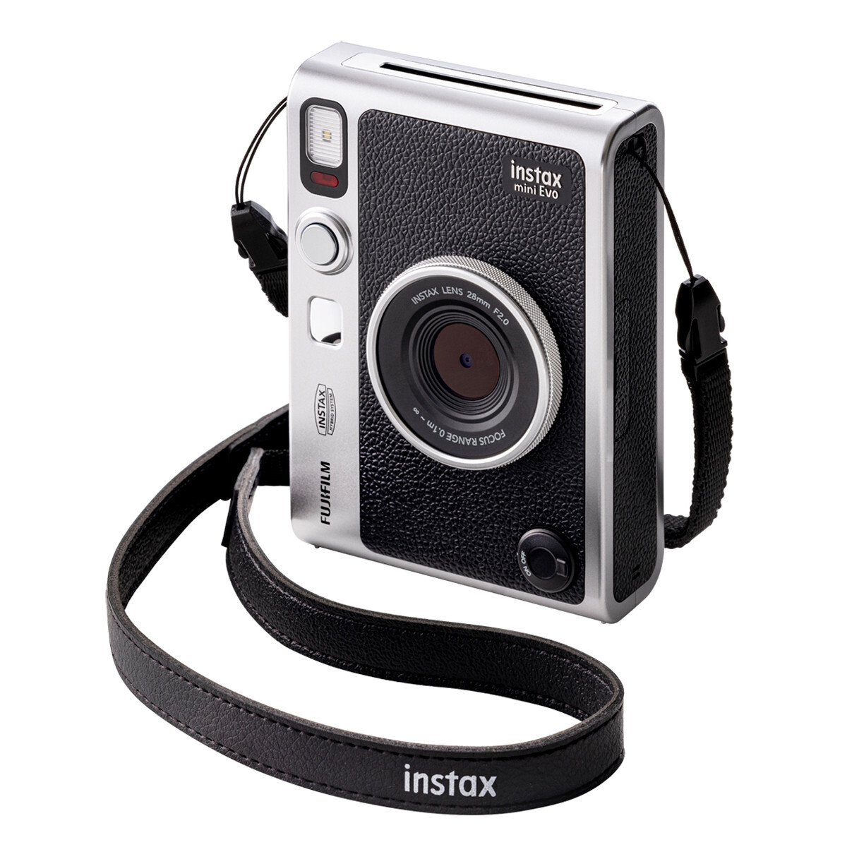 Fujifilm Instax Mini EVO Schwarz Hybrid Sofortbildkamera Set 4 Filme 4x10 Fotos - Bild 3