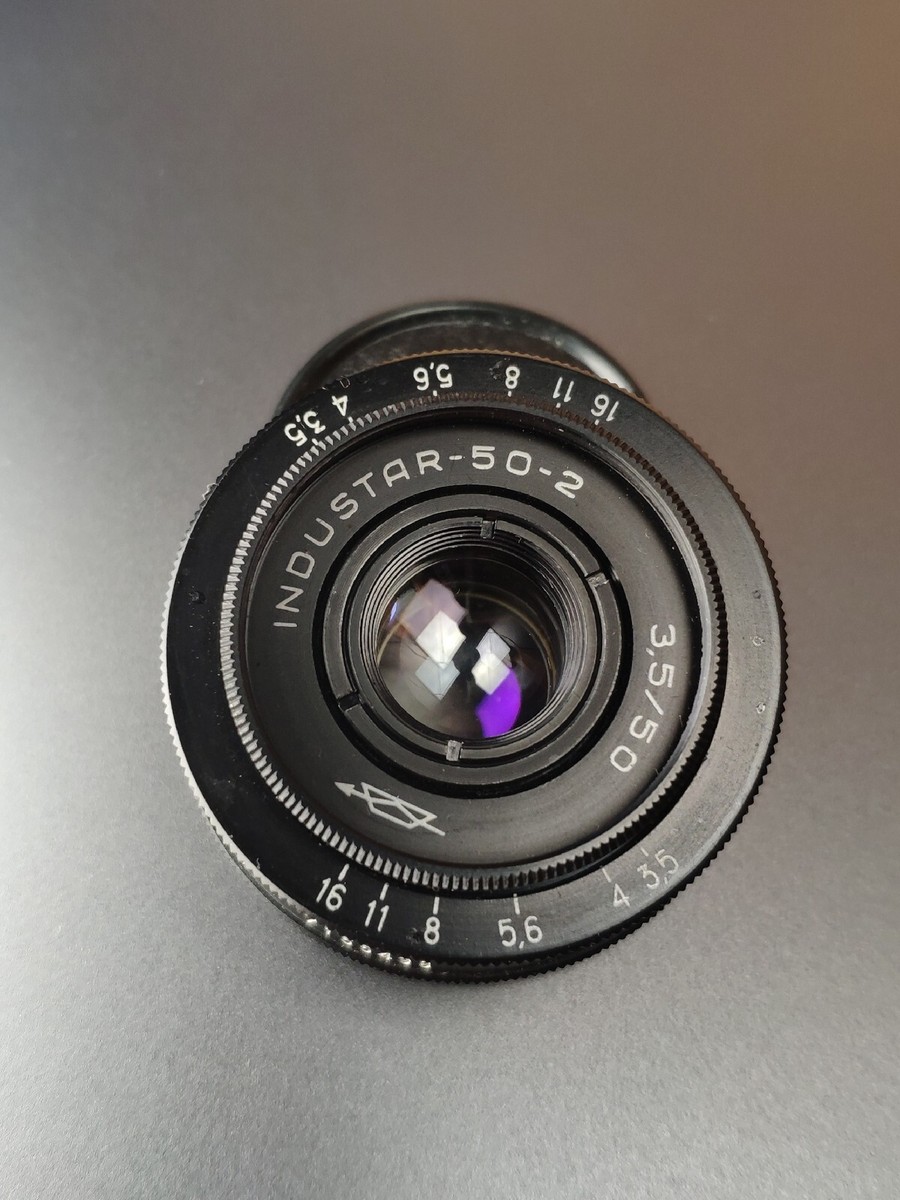 Industar 50-2 50mm F/3,5. USSR Lens For Zenit, Pentax. M42