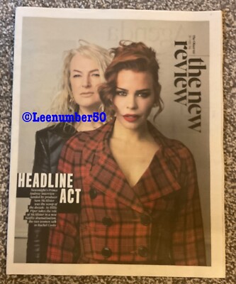 Observer magazine New Review Billie Piper 31/3/24 Alison Balsom Eddie Marsan