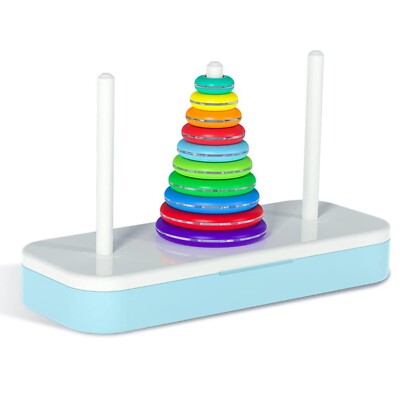 TANCH Hanoi Tower Puzzle All in One Logical Tower of Hanoi Brain Teaser Puzzl...